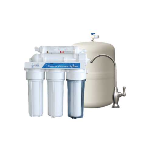 reverse osmosis system with transparent background.