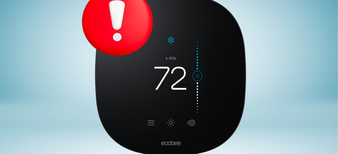 Ecobee Smart Thermostat Reminders