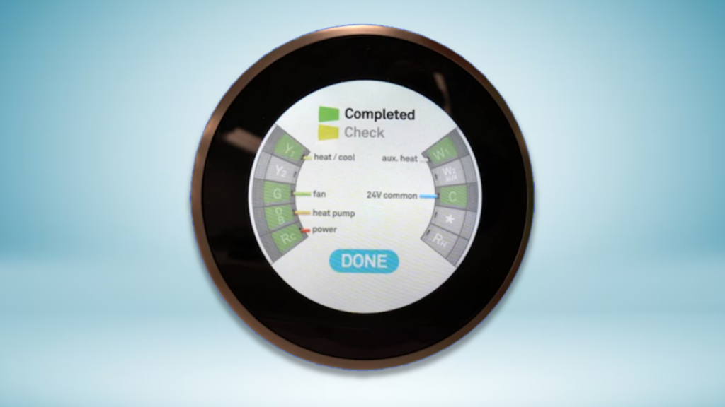Google Nest Smart Thermostat Wiring Menu