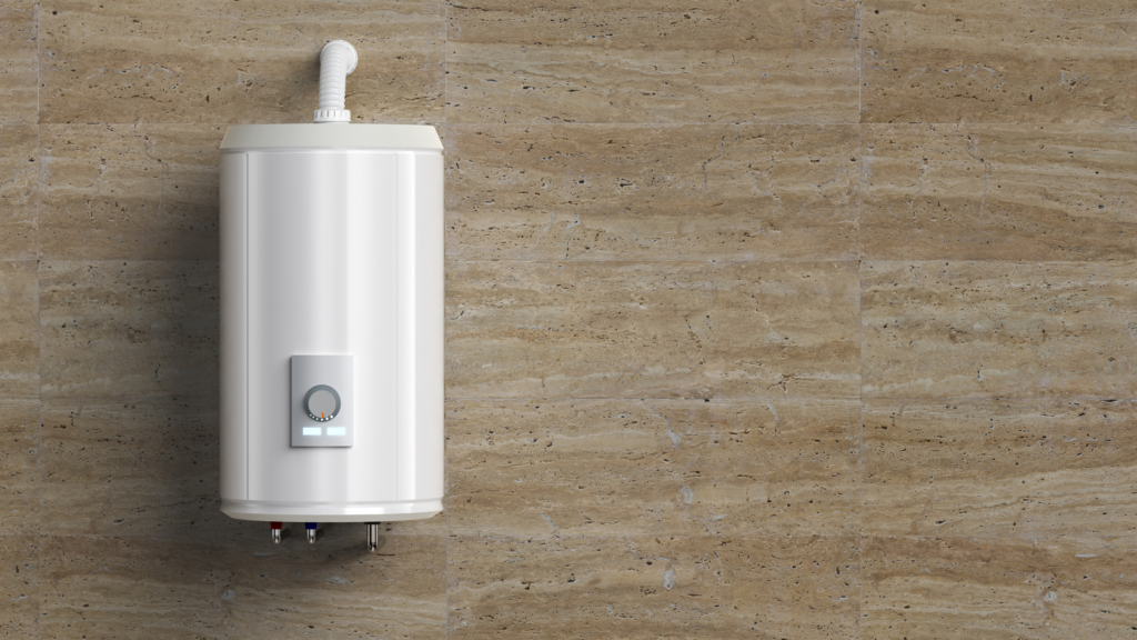 Tankless Water Heater on the Wall